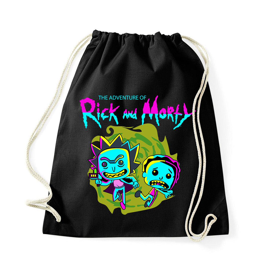 rick és morty Fekete Tornazsák