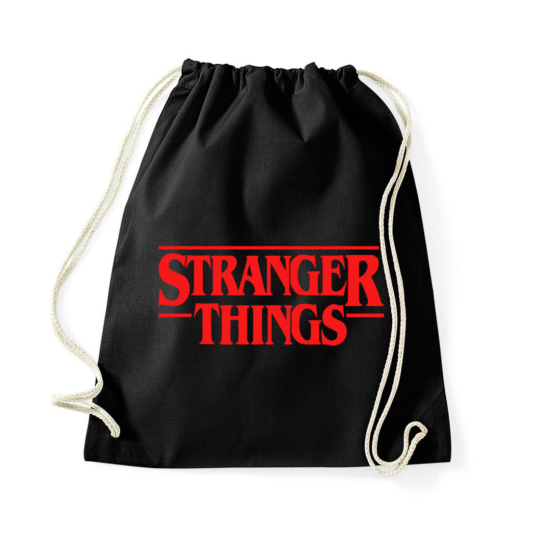 stranger things Fekete Tornazsák