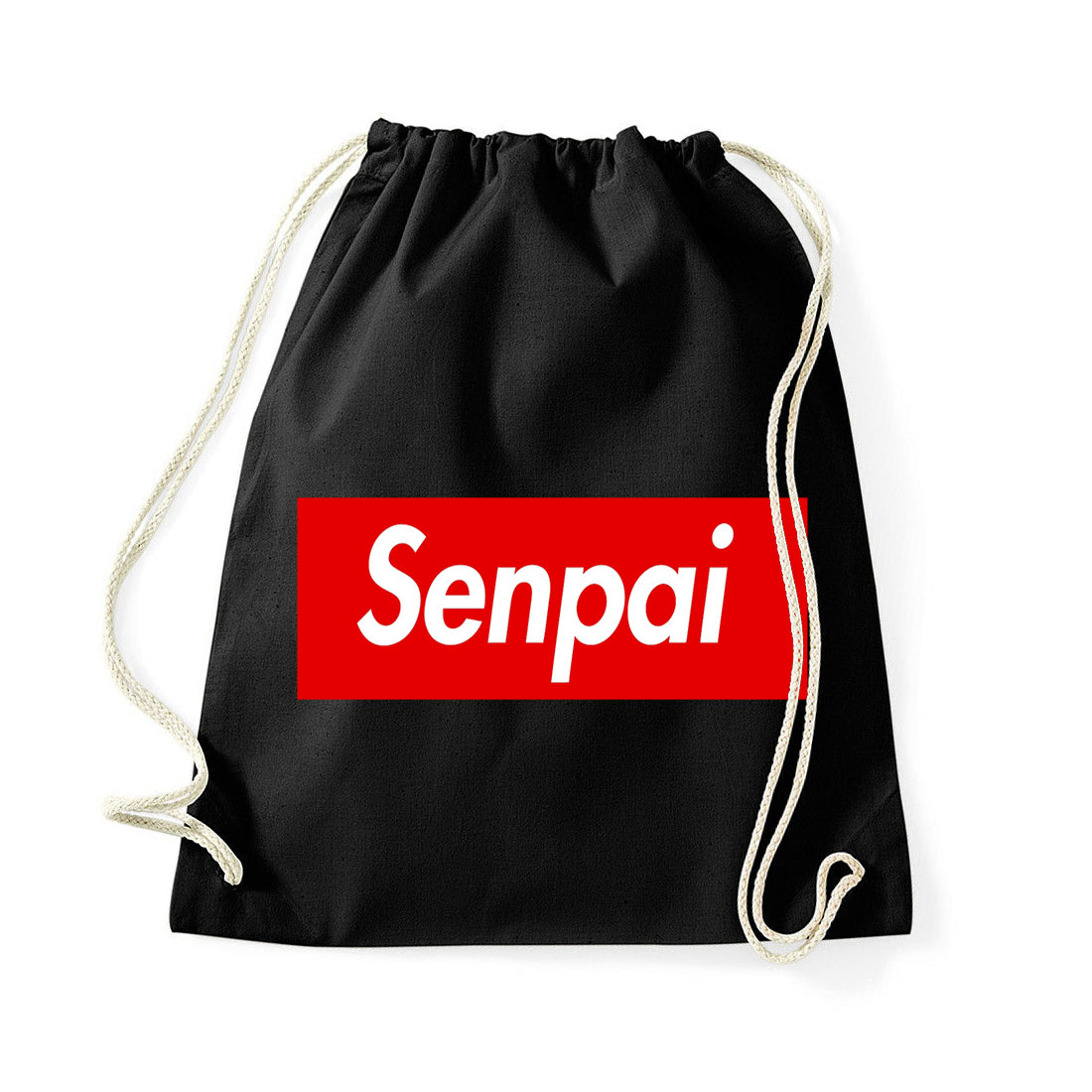senpai japán Fekete Tornazsák