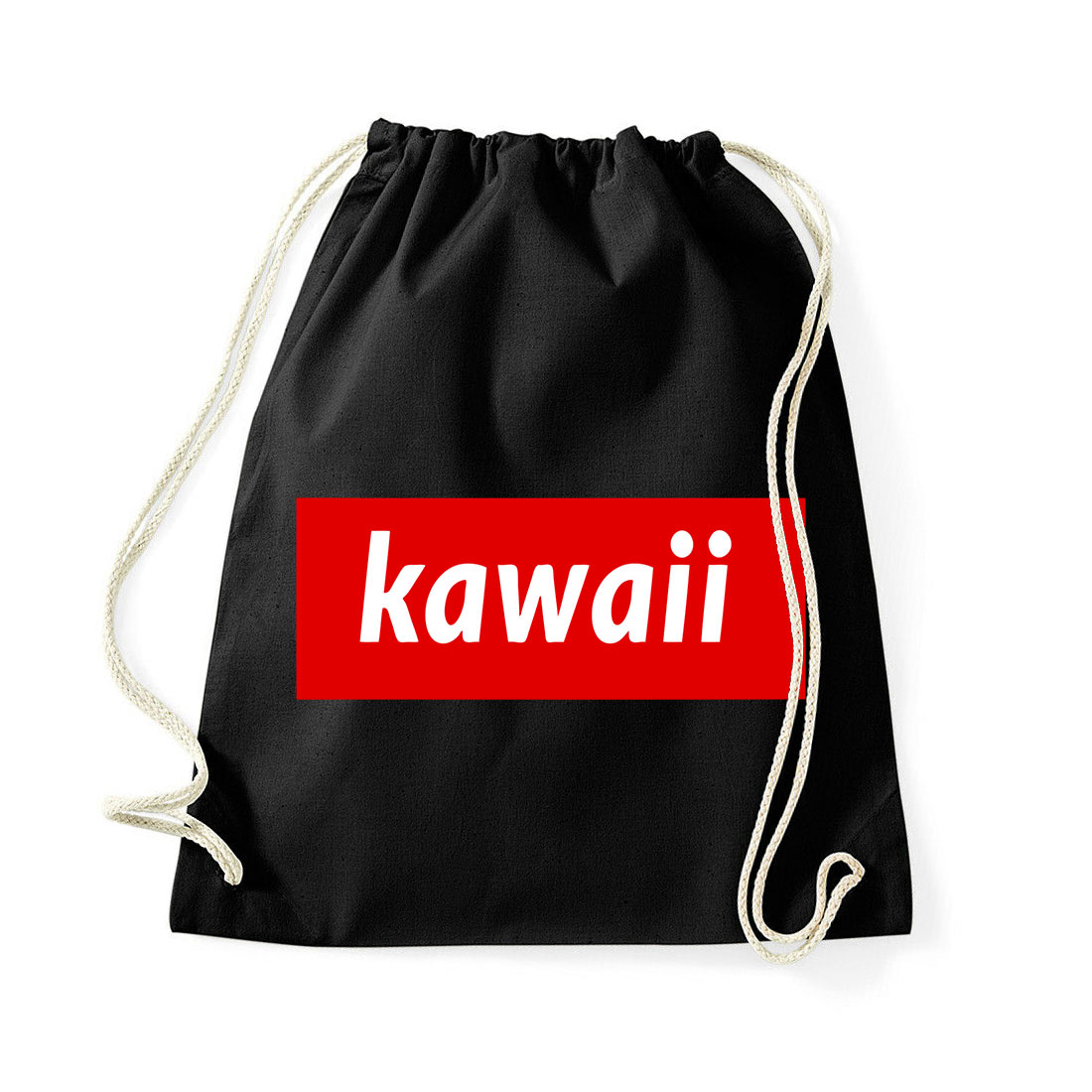 kawaiii japán Fekete Tornazsák