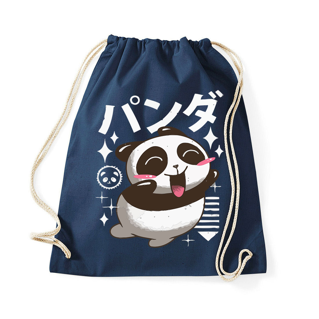 panda Sötétkék Tornazsák