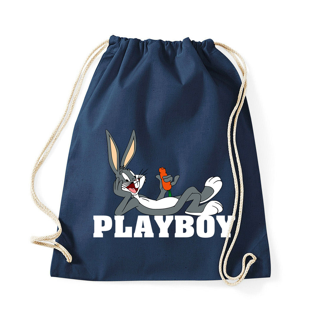 tapsi hapsi playboy Sötétkék Tornazsák