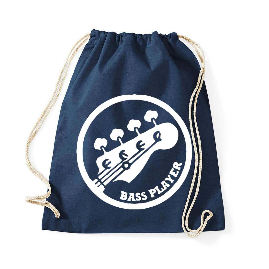 bass gitár gitáror Sötétkék Tornazsák