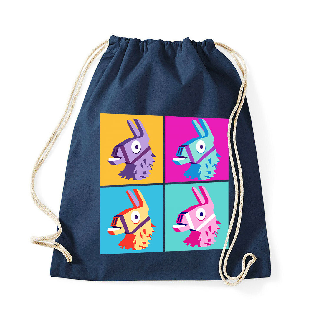 loot láma fortnite loot llama Sötétkék Tornazsák