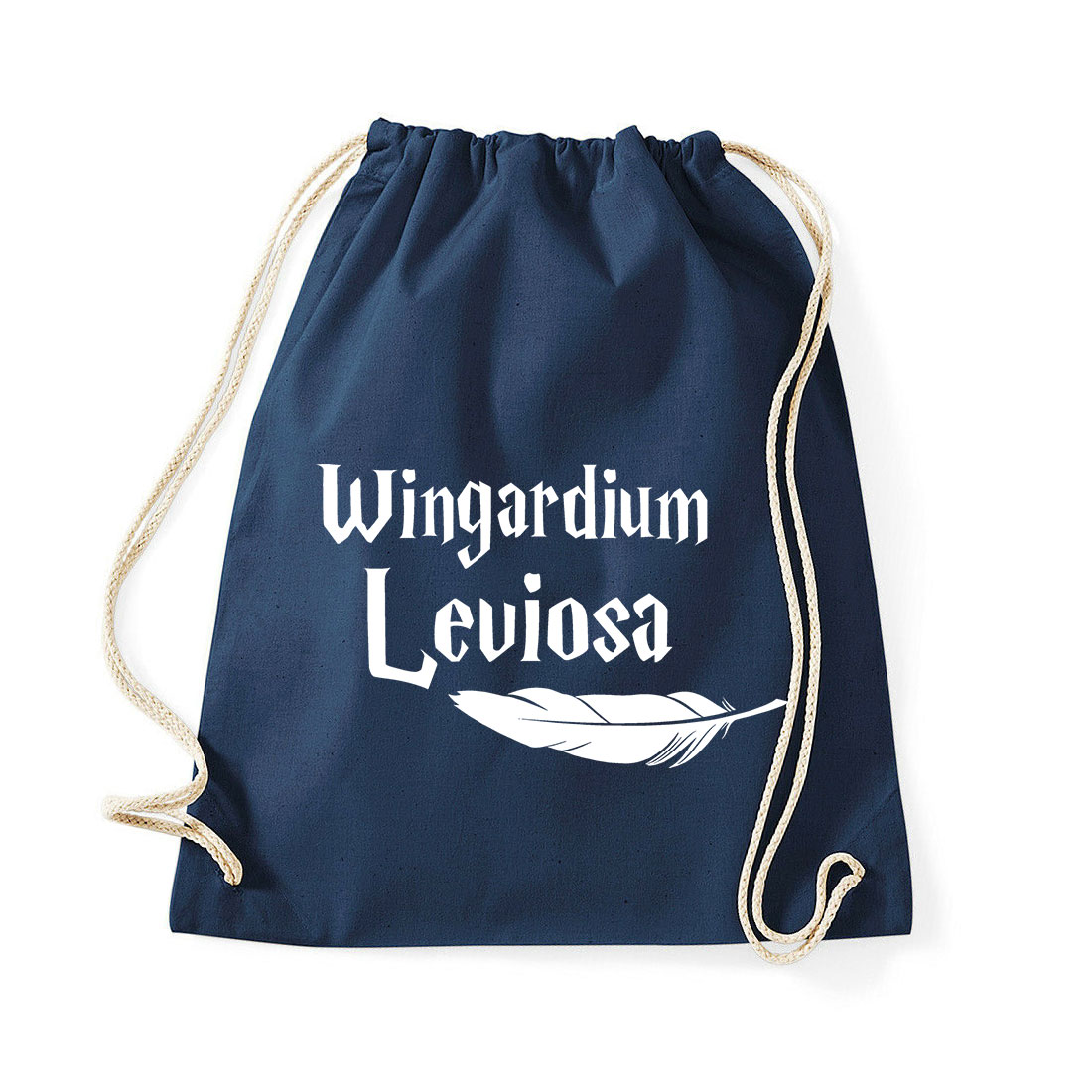 harry potter wingardium leviosa Sötétkék Tornazsák