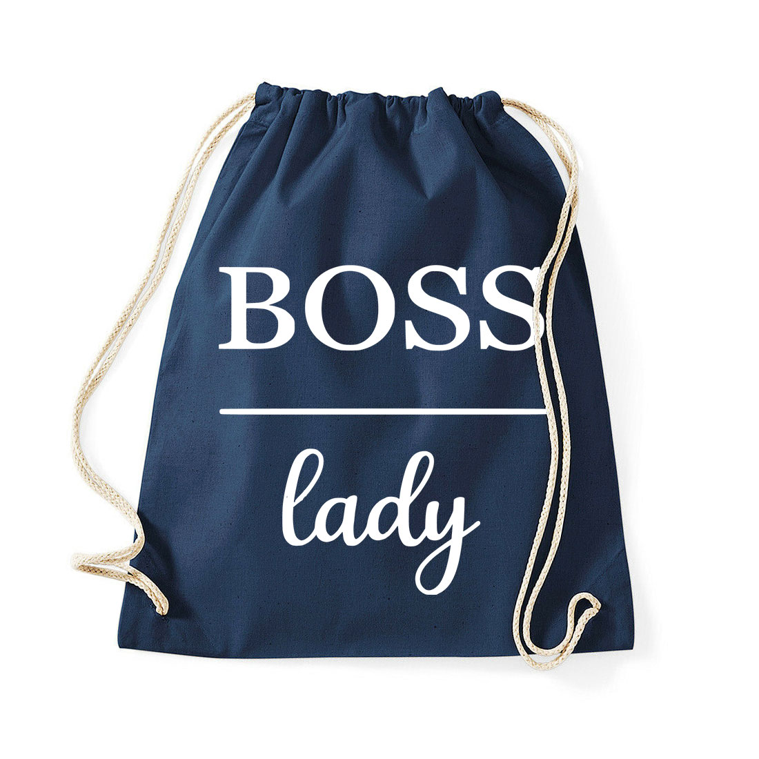 boss lady Sötétkék Tornazsák