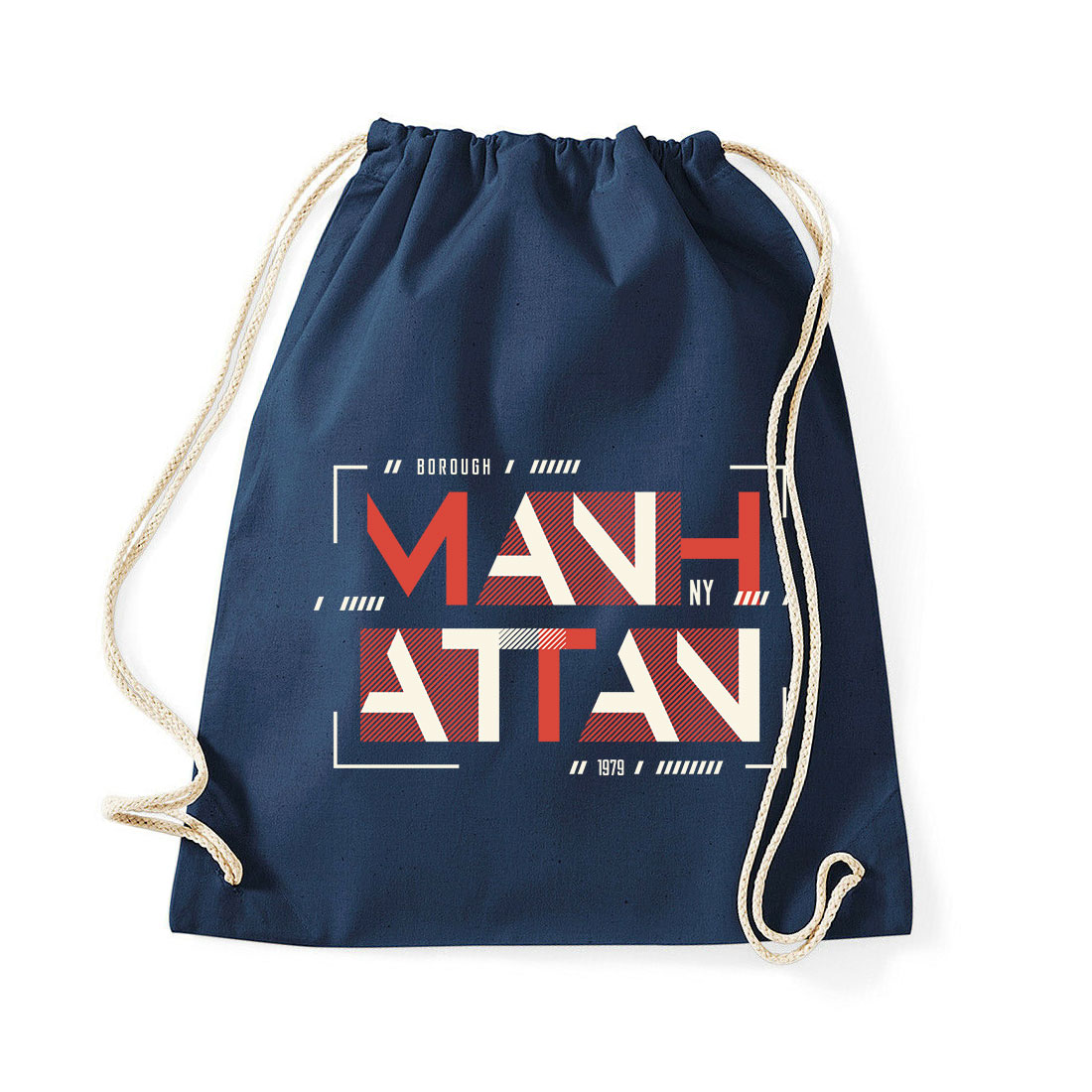manhattan Sötétkék Tornazsák