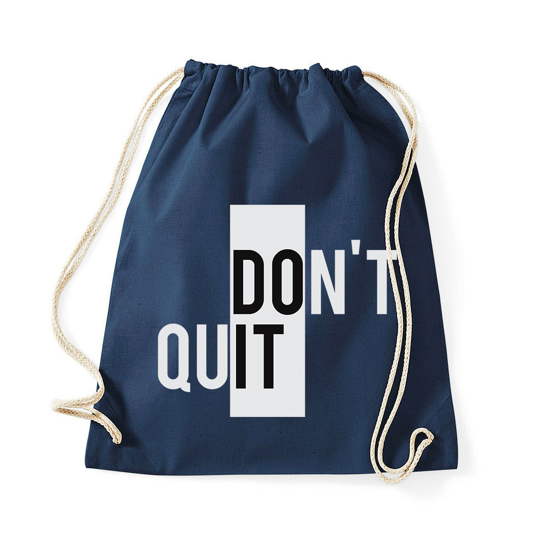 Do It Dont Quit Sötétkék Tornazsák