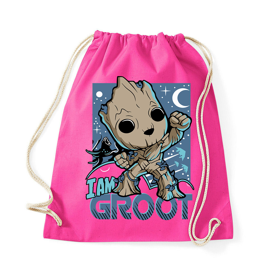 i am groot Pink Tornazsák
