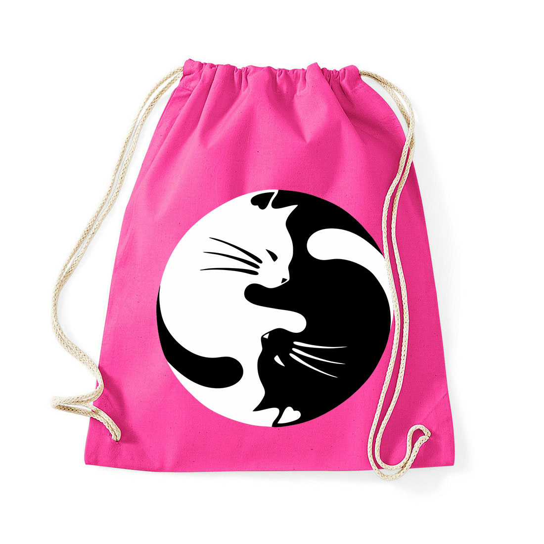 macska macskás cica cicás Pink Tornazsák