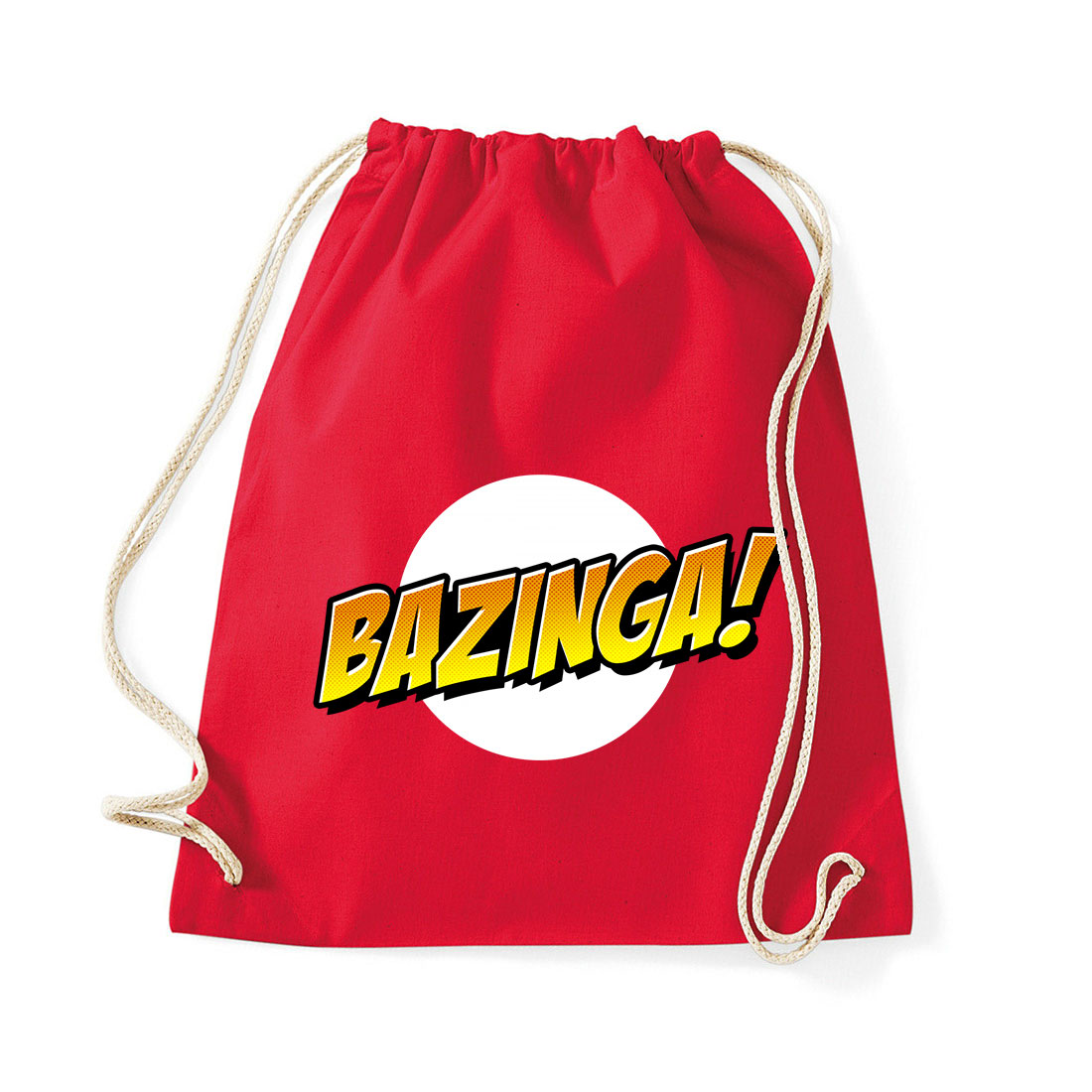 agymenők bazinga sheldon big bang theory Piros Tornazsák