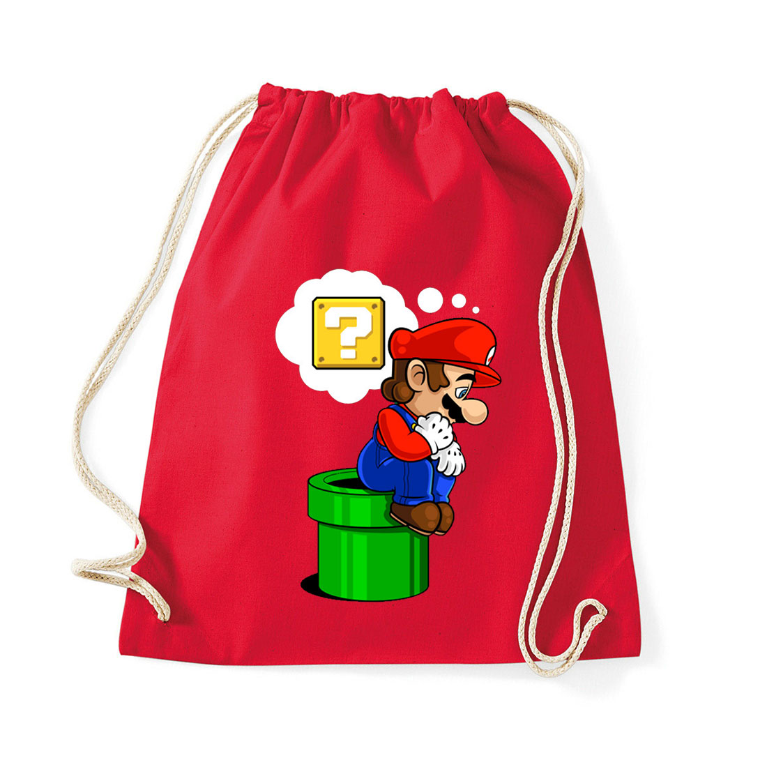 super mario Piros Tornazsák