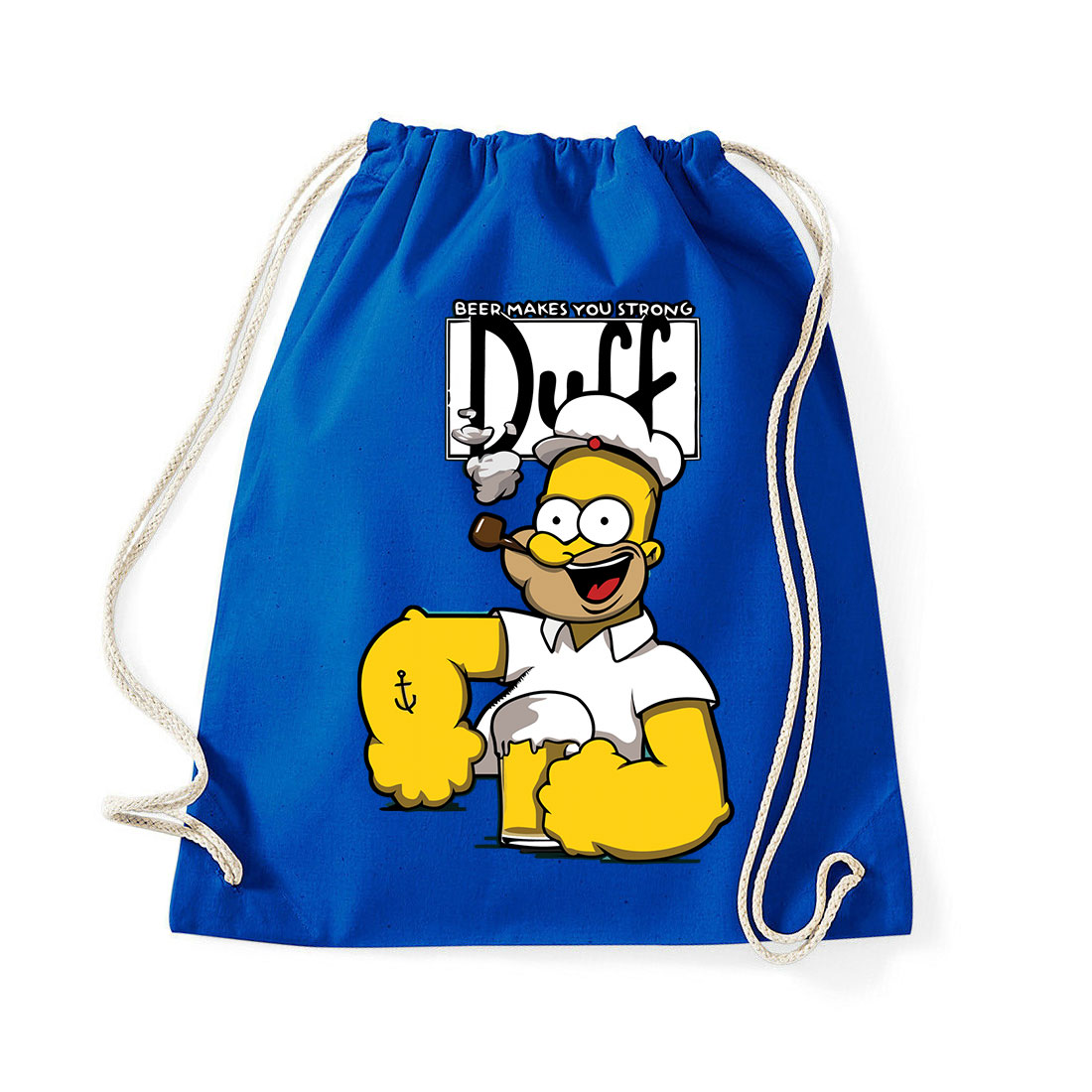 Homer Simpson Simpsons Család Kék Tornazsák
