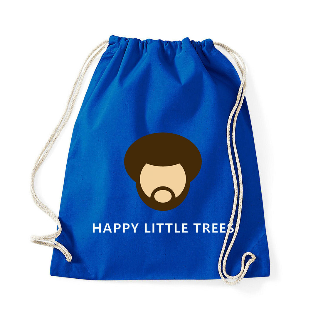 Bob Ross Festészet Festő Kék Tornazsák