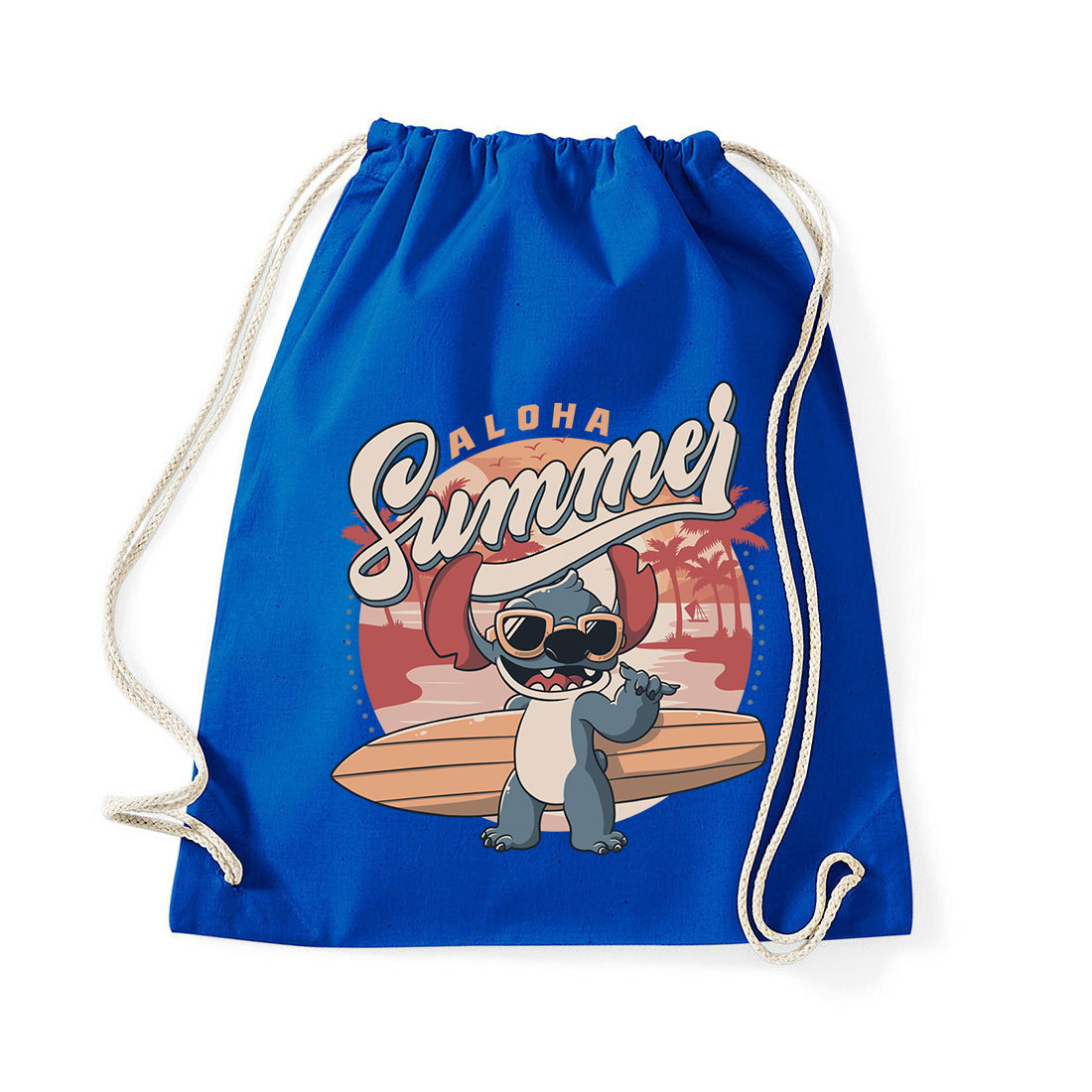 stitch nyár szörf aloha Kék Tornazsák
