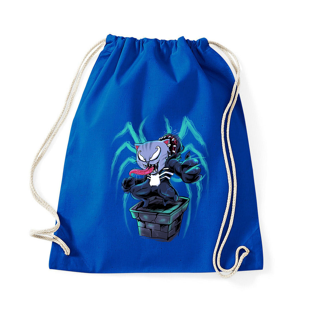 venom macska Kék Tornazsák