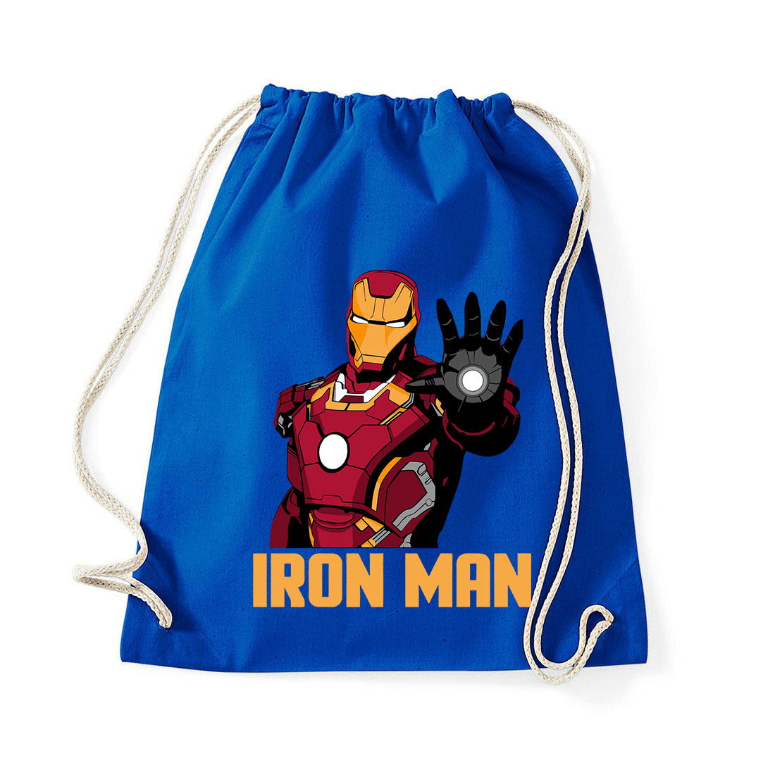 iron man vasember Kék Tornazsák