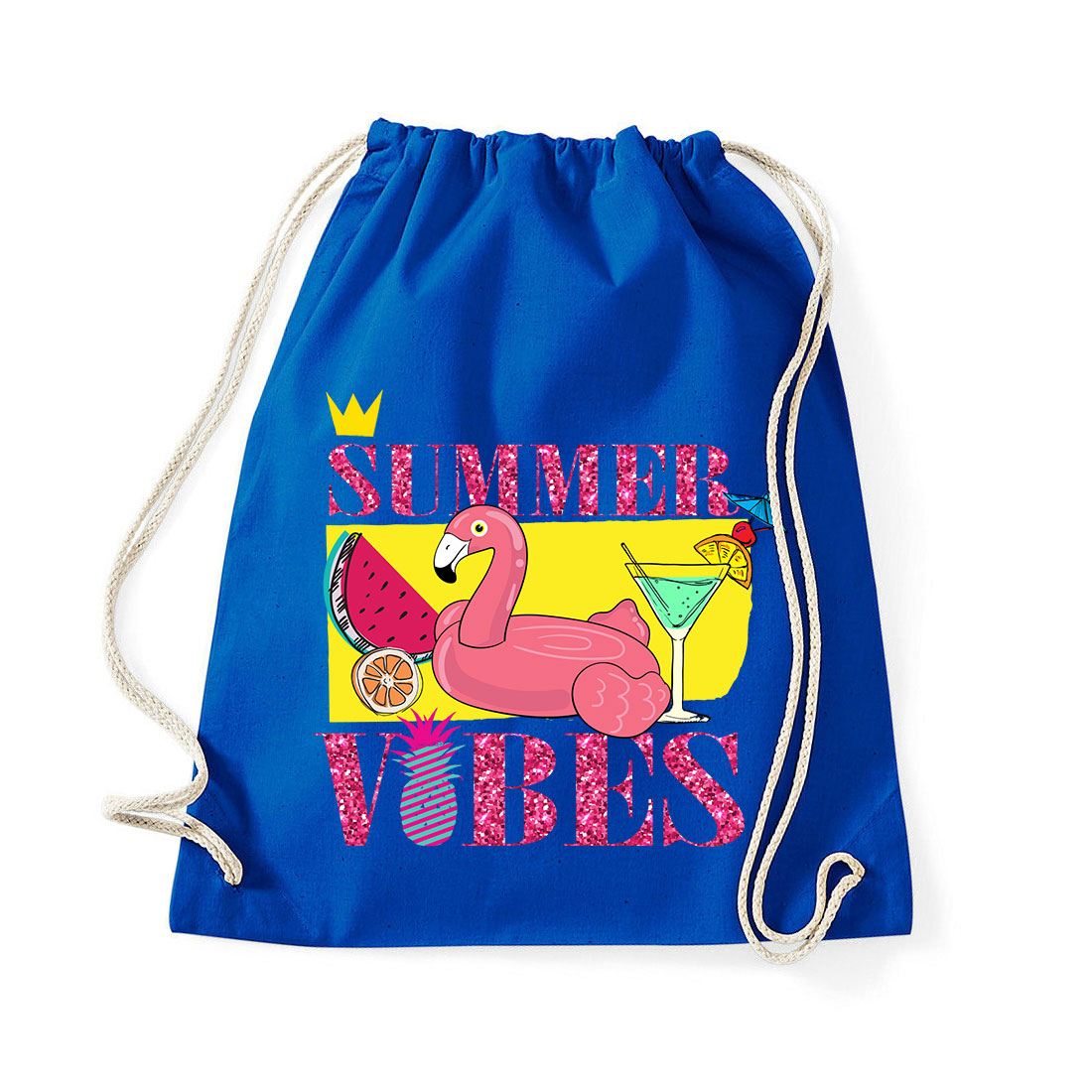 Summer Vibes nyár nyaralás Kék Tornazsák