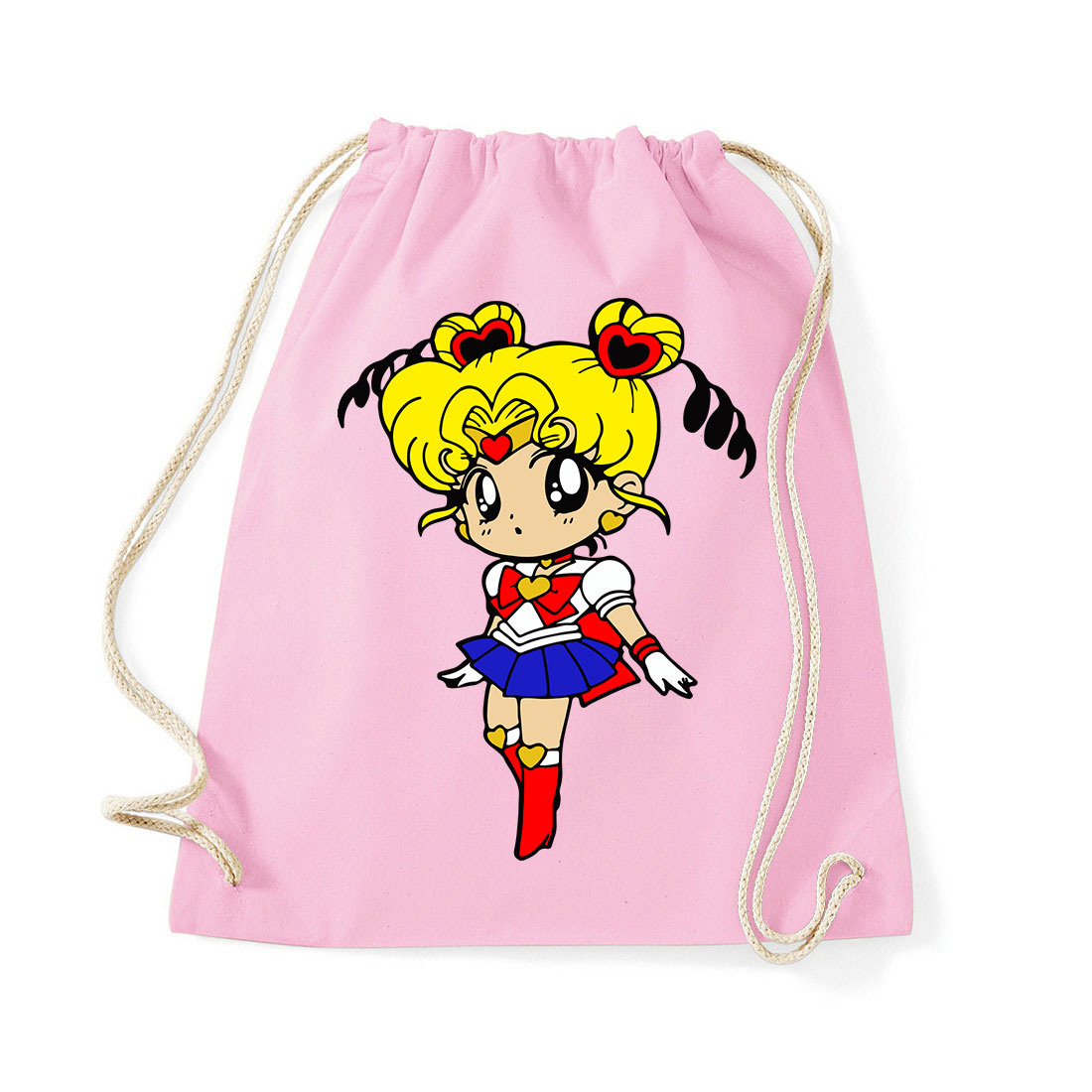 sailor moon Rózsaszín Tornazsák