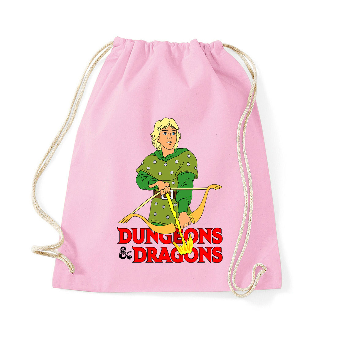 dungeons and dragons Rózsaszín Tornazsák