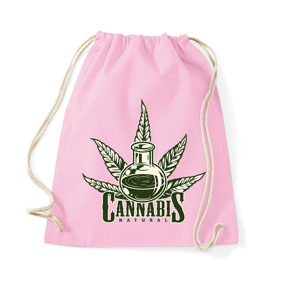 cannabis kanabisz marihuána Rózsaszín Tornazsák