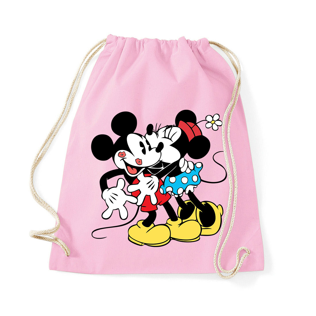mickey és minnie egér Rózsaszín Tornazsák
