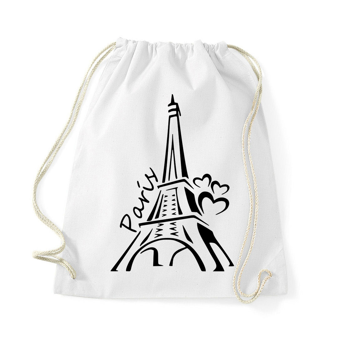 Párizs francia eiffel torony Fehér Tornazsák