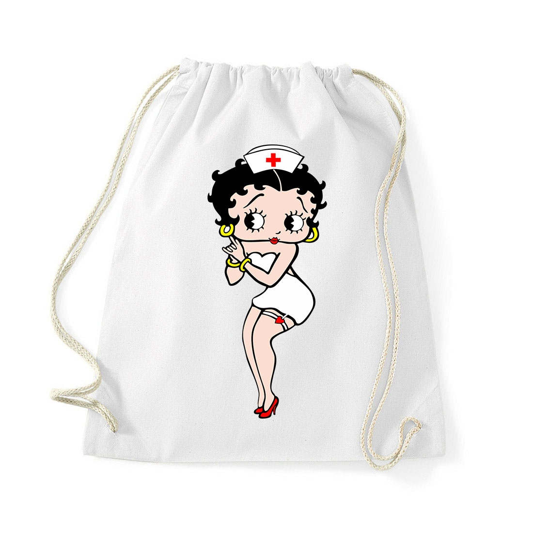 Betty Boop Fehér Tornazsák