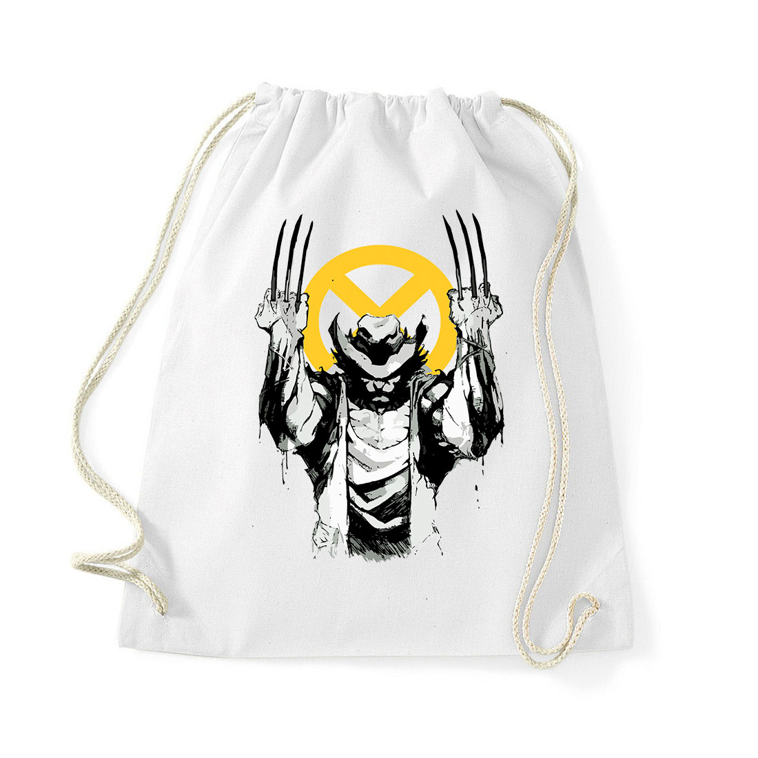 x-men rozsomák wolverine Fehér Tornazsák