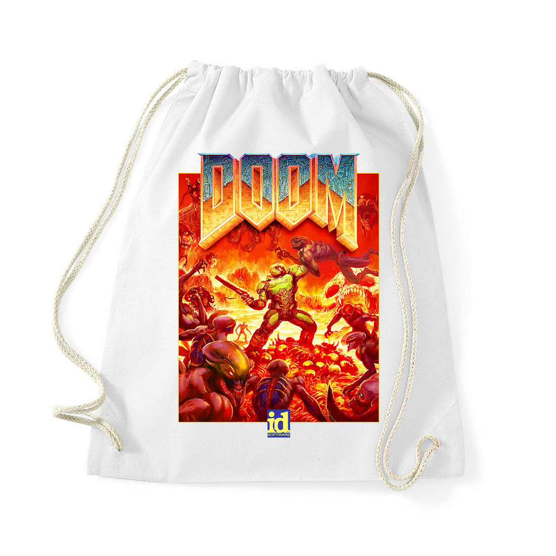 doom Fehér Tornazsák