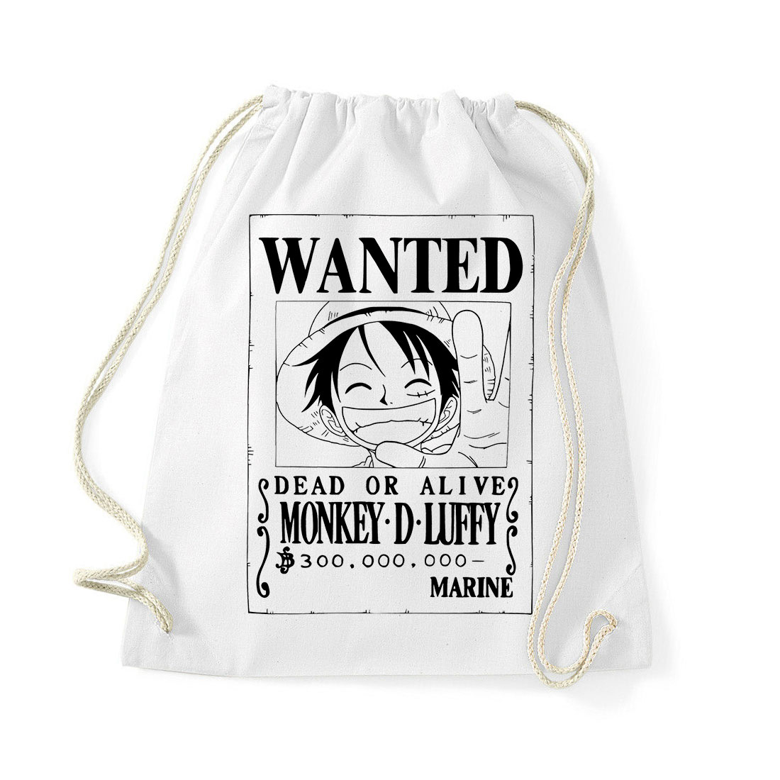 one piece Fehér Tornazsák