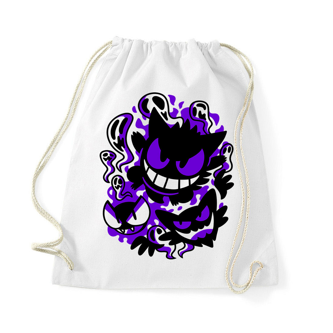 pokemon gastly gengar Fehér Tornazsák