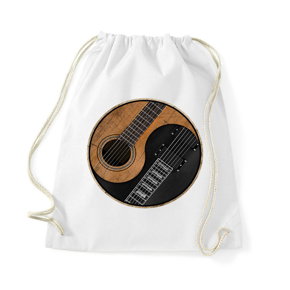 Gitár Yin Yang Fehér Tornazsák