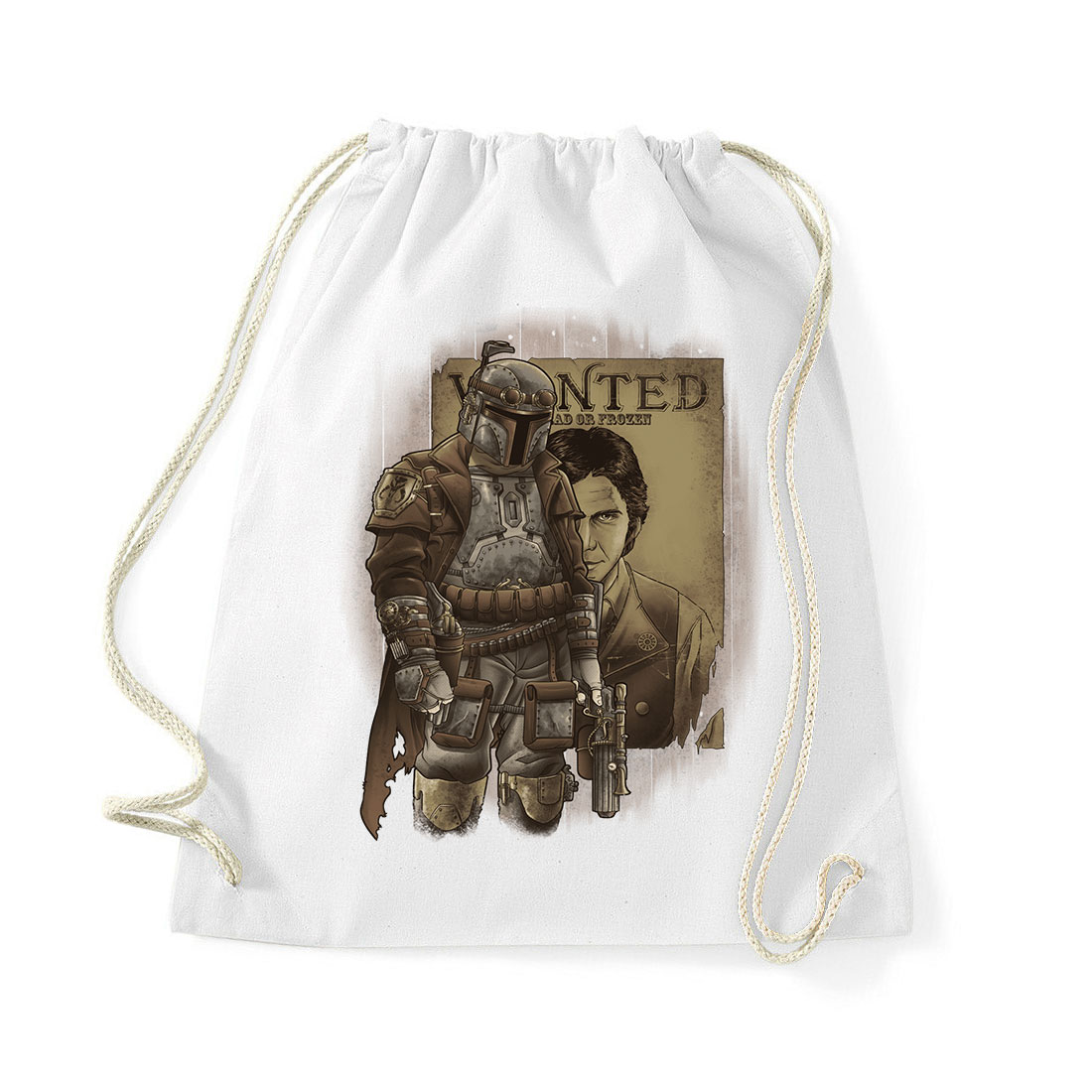 boba fett han solo Fehér Tornazsák