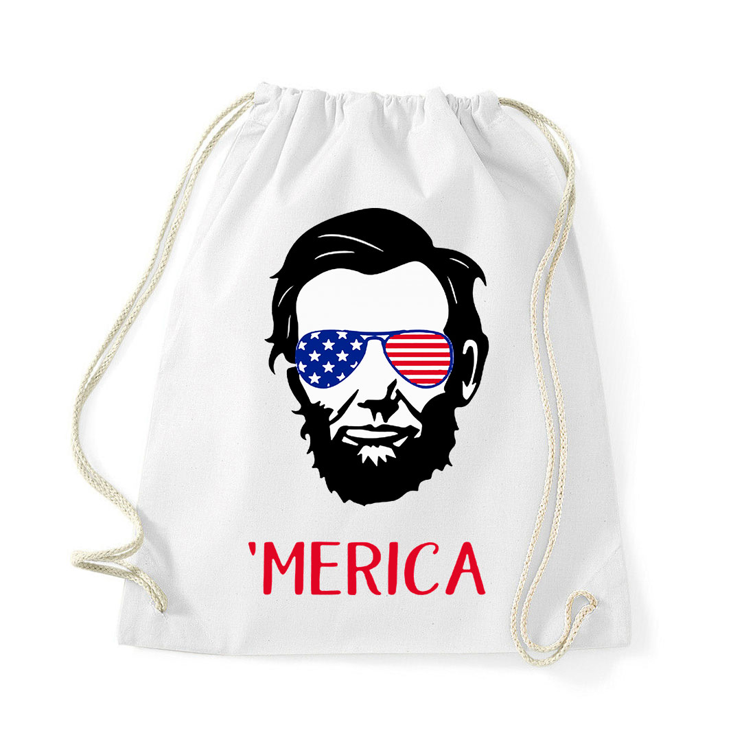 america amerika abraham lincoln Fehér Tornazsák