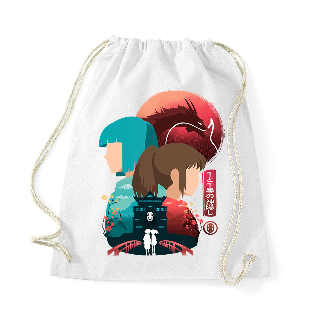 spirited away Fehér Tornazsák