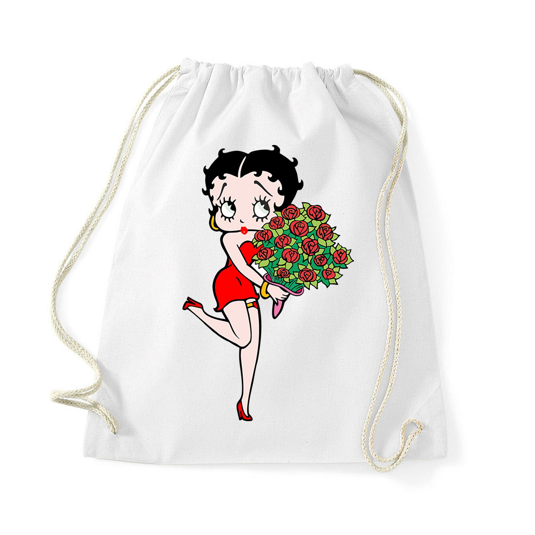 betty boop Fehér Tornazsák