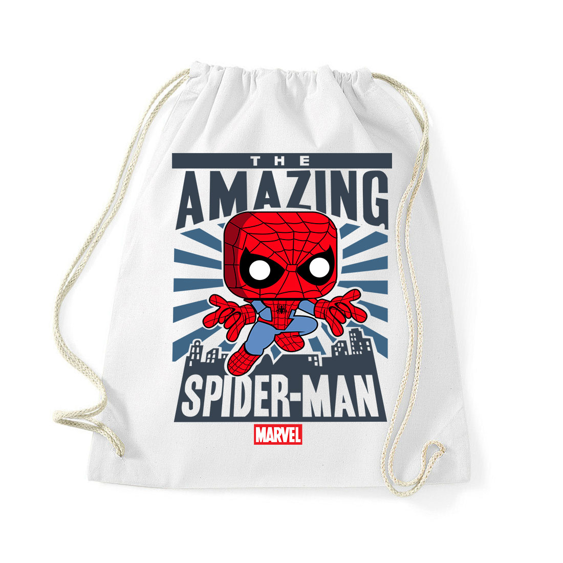 spider man pókember Fehér Tornazsák