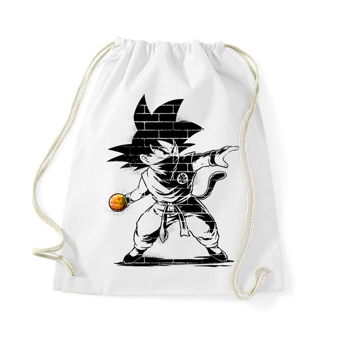 son goku dragon ball Fehér Tornazsák