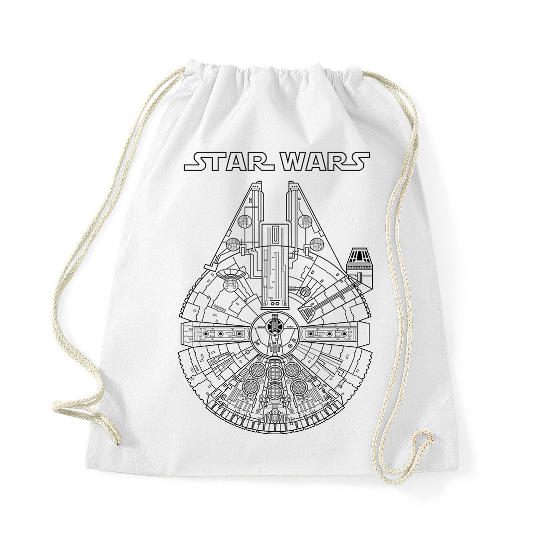 ezeréves sólyom star wars Fehér Tornazsák