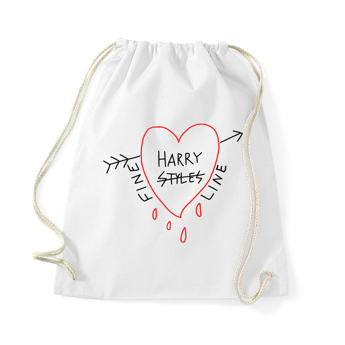 harry styles fine line Fehér Tornazsák