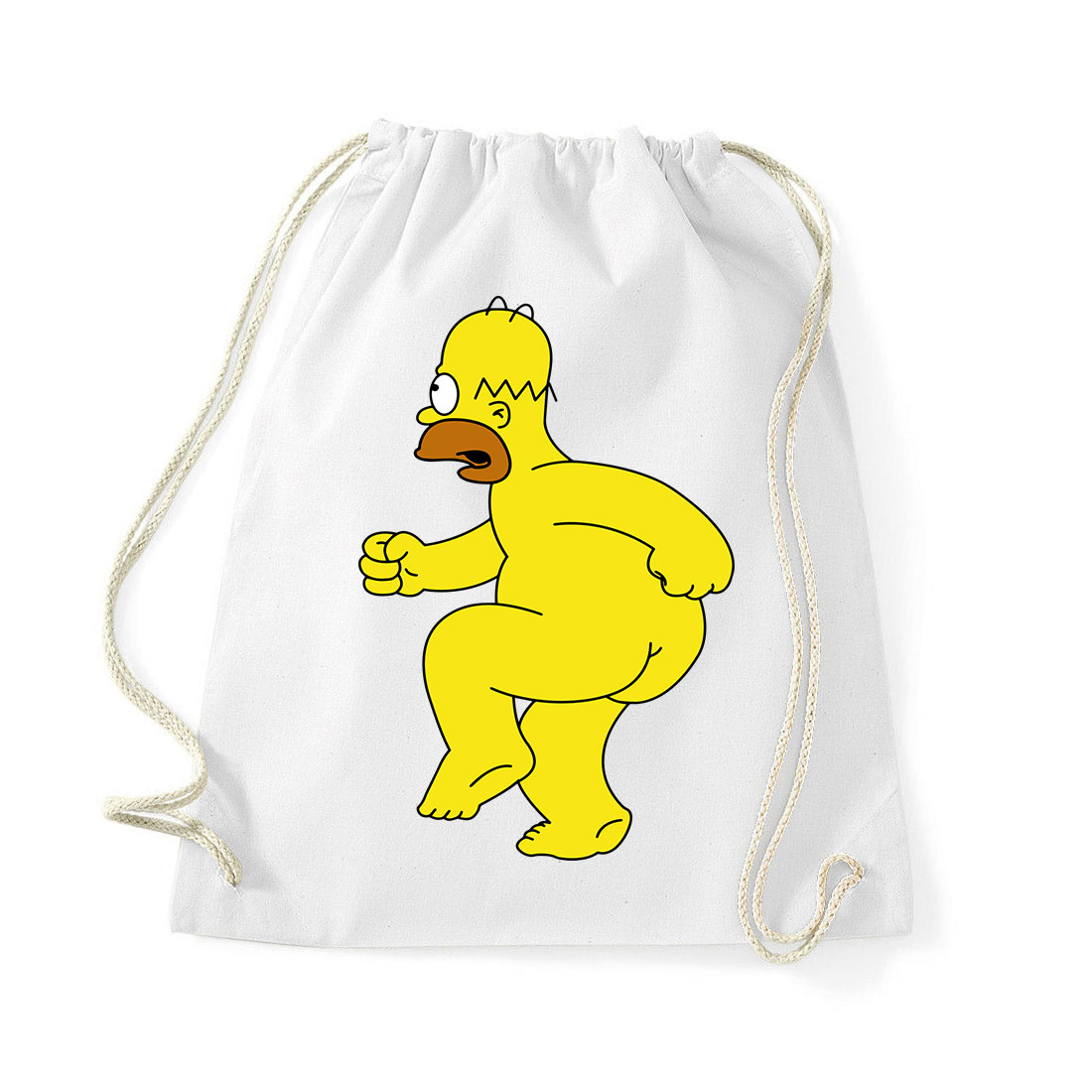 homer simpson Fehér Tornazsák