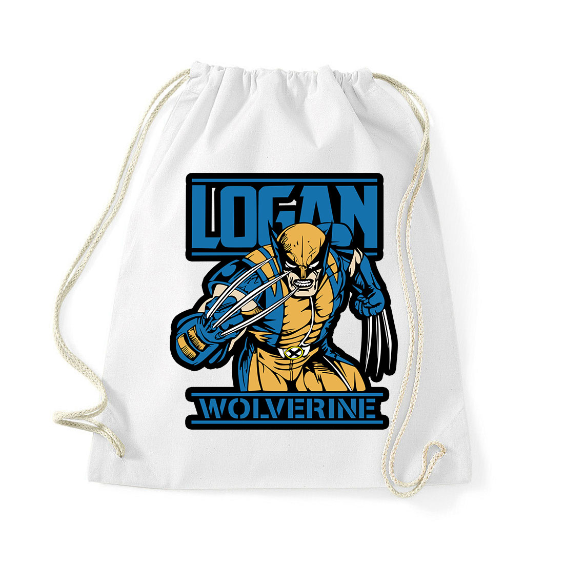 wolverine logan x-men rozsomák Fehér Tornazsák