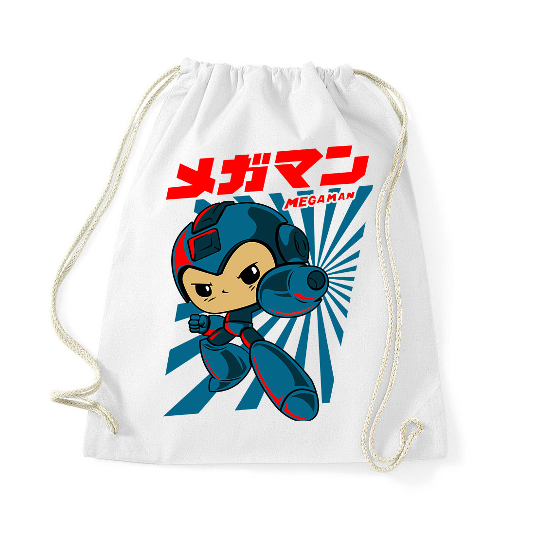 Megaman Fehér Tornazsák