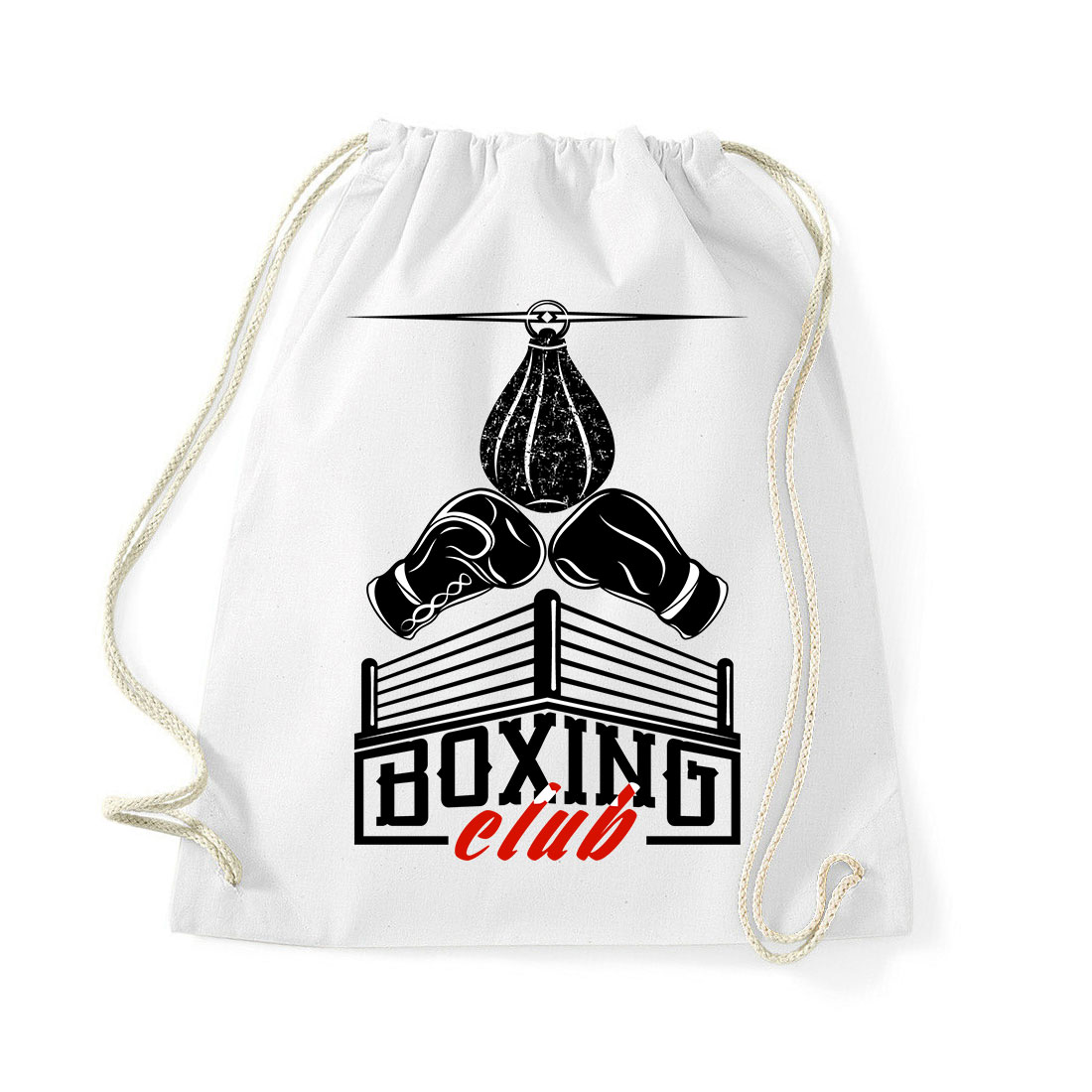 box boxing Fehér Tornazsák