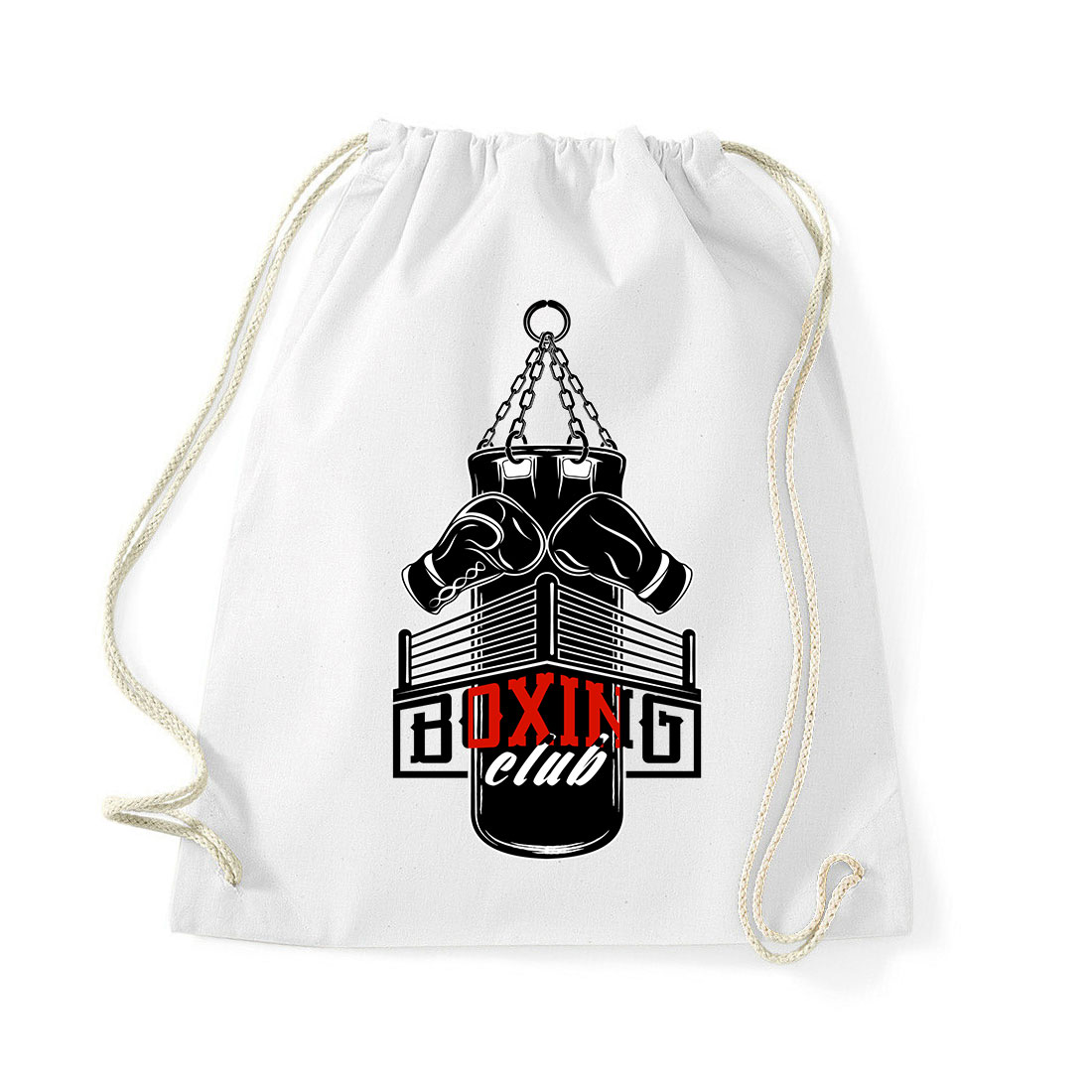box boxing Fehér Tornazsák