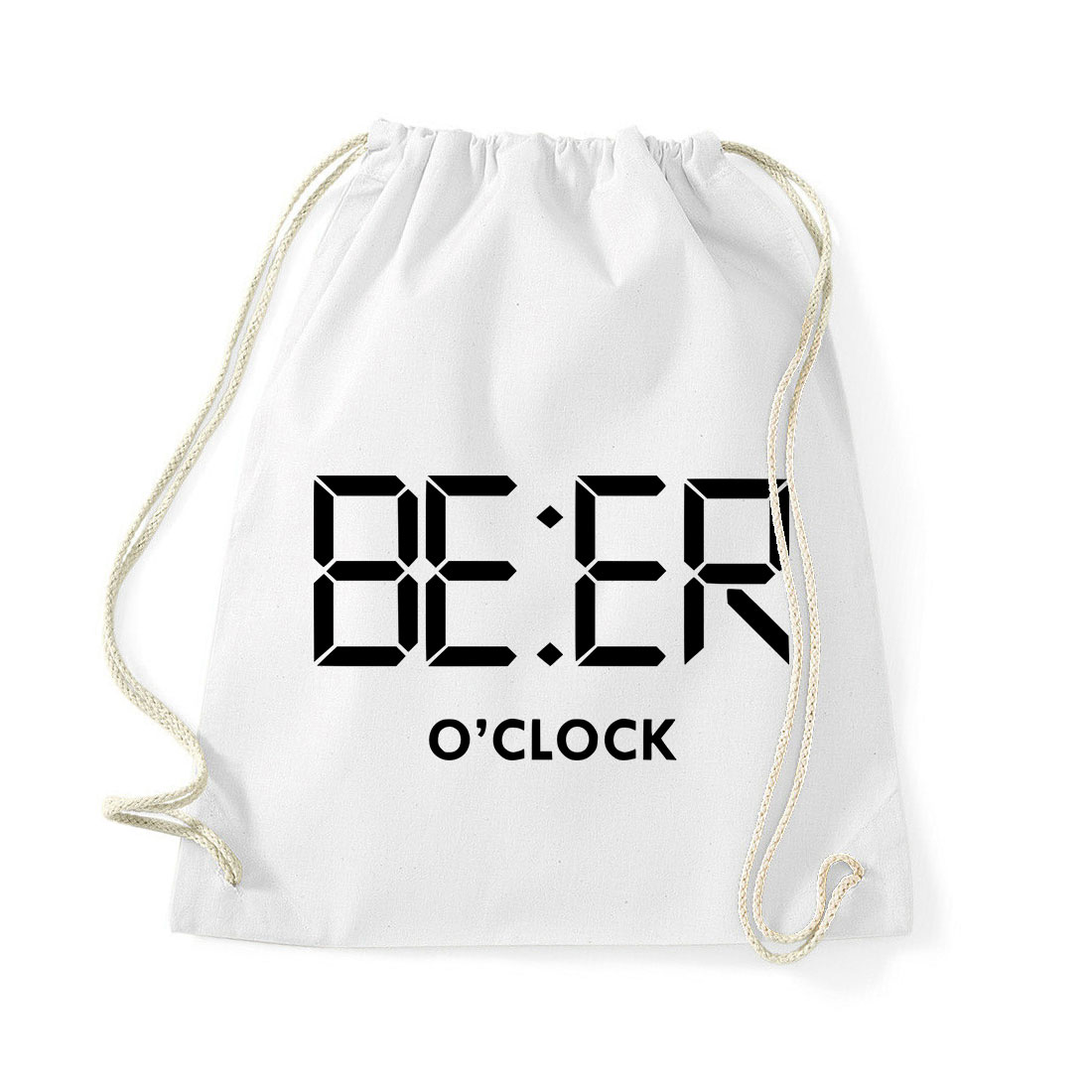 Vicces Sör Beer Oclock Fehér Tornazsák