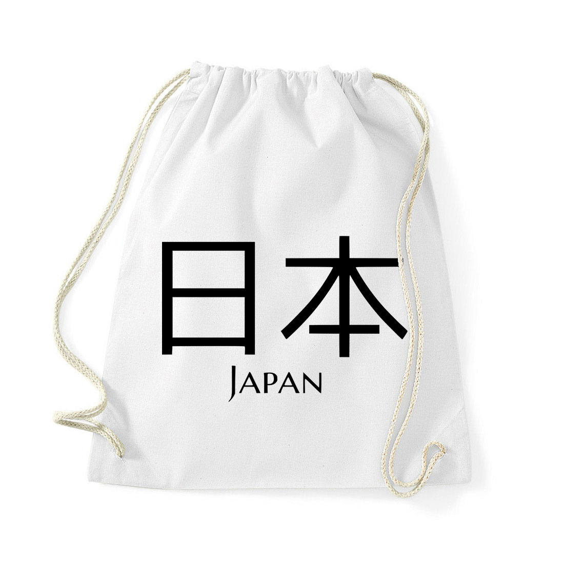 Japan japán írás Fehér Tornazsák