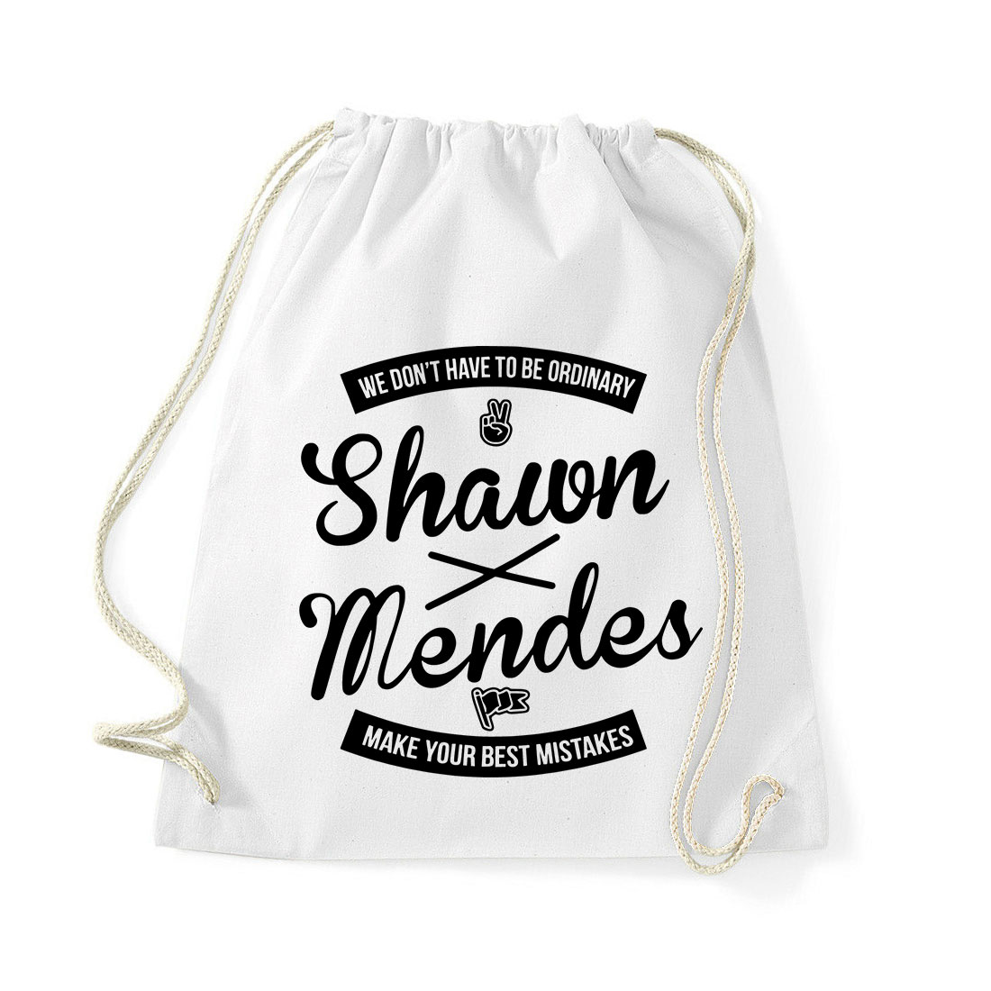 Shawn Mendes Fehér Tornazsák