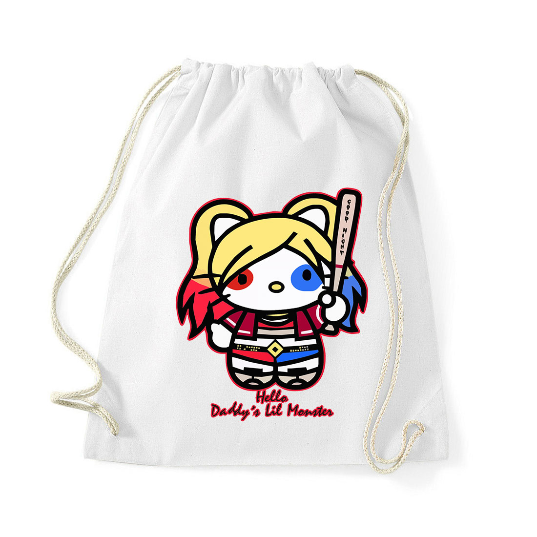 Harley Quinn Fehér Tornazsák